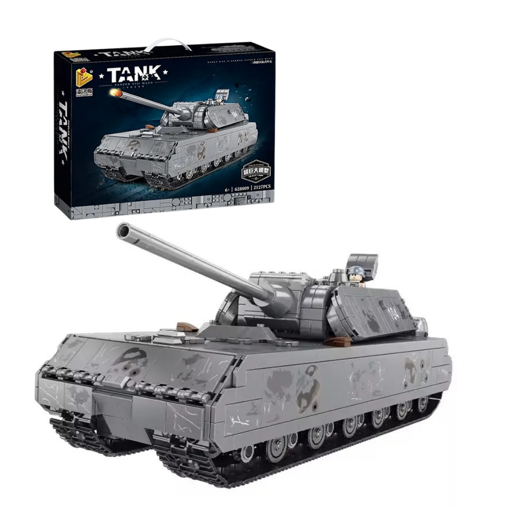 Конструктор дитячий ігровий Танк військовий Mouse 2127 деталі, фото 1
