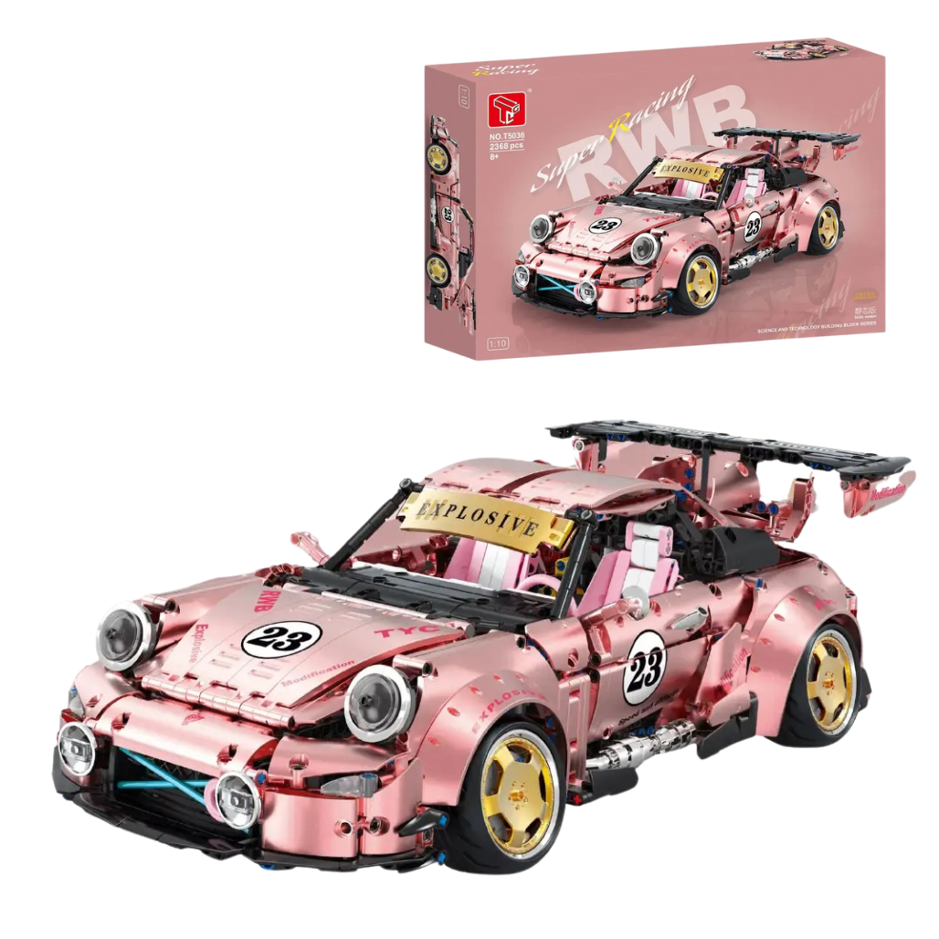 Конструктор Спортивна машина Porsche GT3 GTR на 2368 деталей, фото 1
