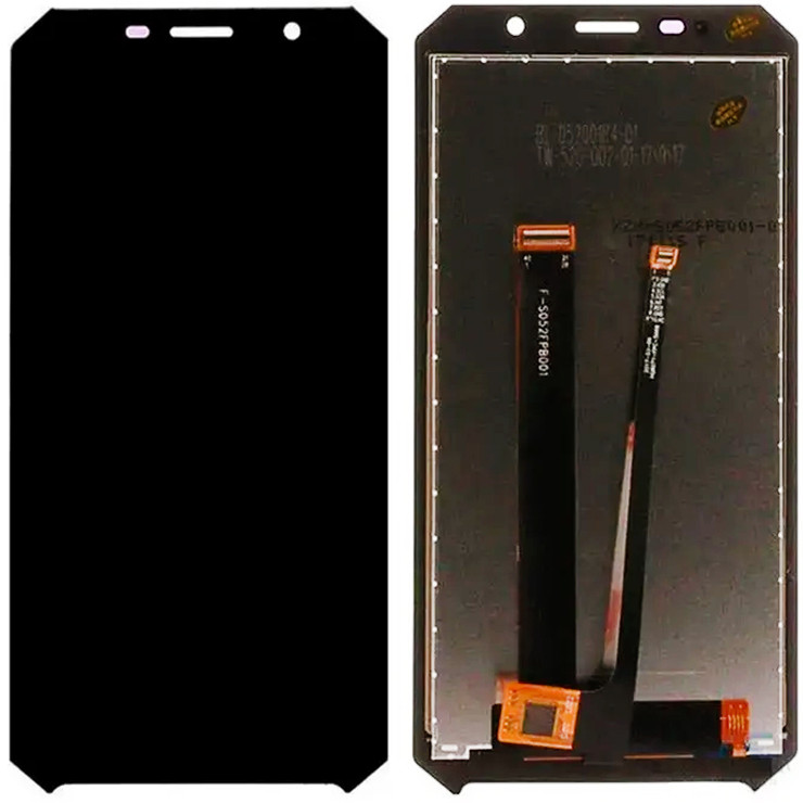 Дисплей Doogee S60/S60 Lite в зібраному вигляді із сенсором black (оригінал завод)
