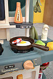 Дитяча велика інтерактивна кухня TK Group 92015 з водою парою й духовкою 42 предмети, фото 2