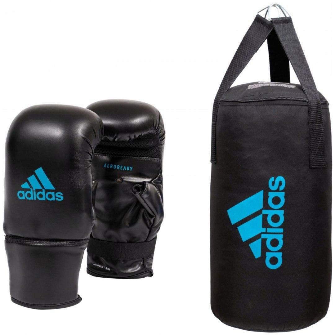 Жіночий боксерський набір ADIDAS Gloves S/M мішок 10 кг, фото 1