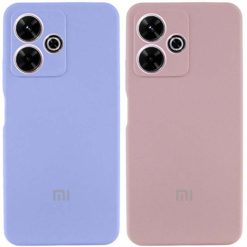 Чохол Silicone Cover Lakshmi Full Camera (AAA) with Logo для Xiaomi Redmi 13 4G / Poco M6 4G