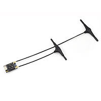 Приймач керування ELRS 2.4GHz HGLRC GEMINI RX Dual ESP32+2*SX1281 + 2x антени, для FPV дронів