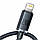 Кабель Baseus Crystal Shine Series Fast Charging Data Cable USB to iP 2.4A 1.2m Black, фото 2