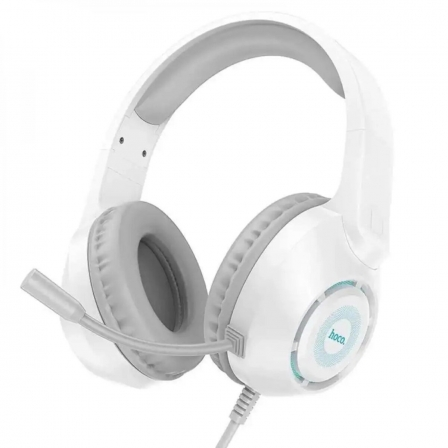 Навушники стерео з мікрофоном HOCO  W108 Sue headphones gaming White