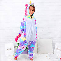 Пижама Кигуруми для девочки Единорог Звездочка, Рост 130