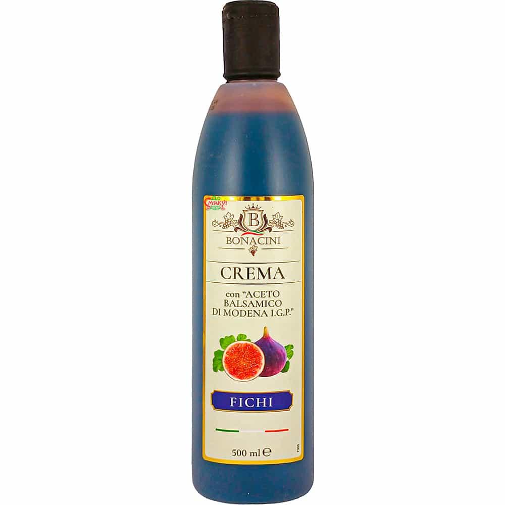 Бальзамічний соус Bonacini Crema Fichi з інжиром 500мл