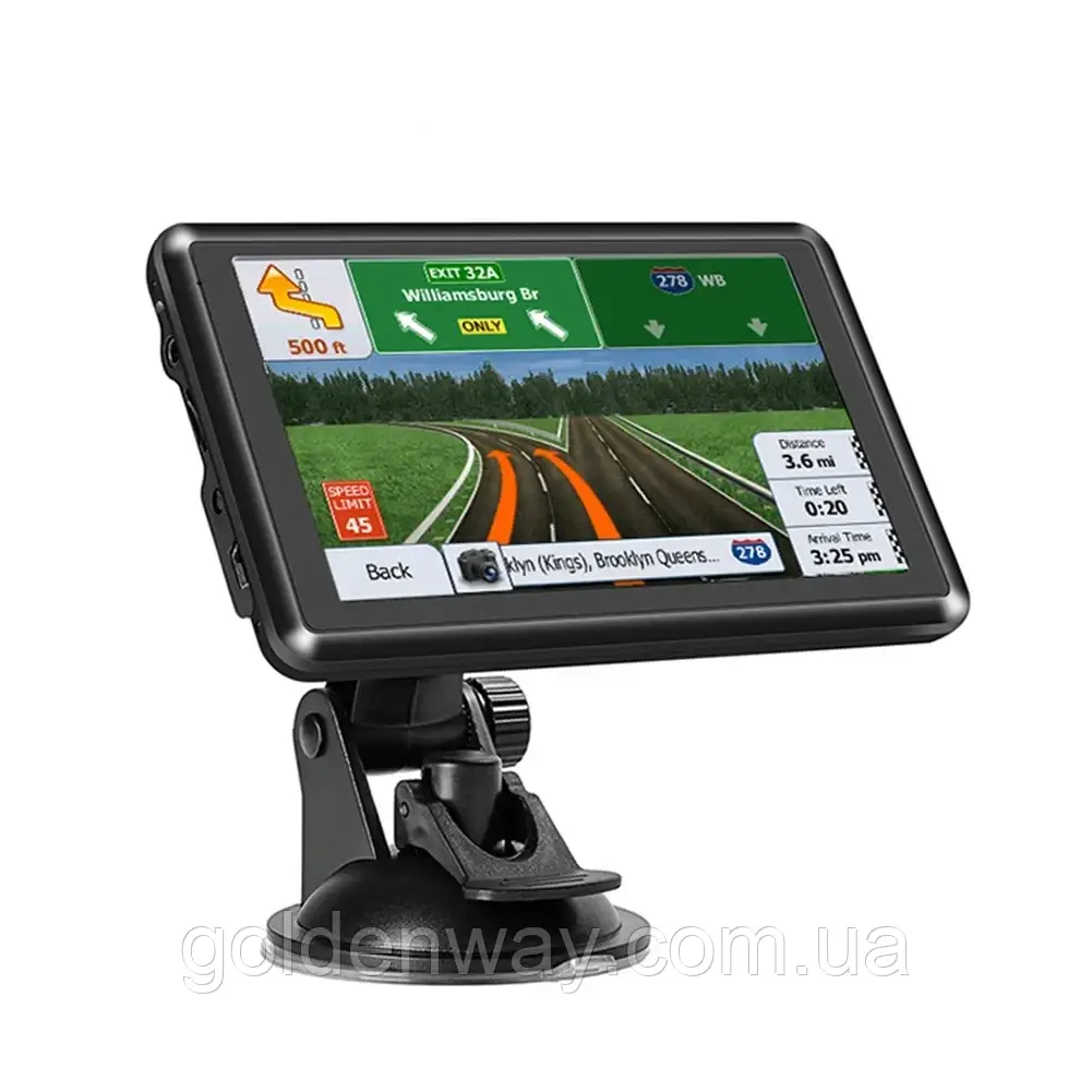 Автомобільний GPS навігатор Pioneer Q5 екран 5 дюймів ОЗП 256 8 GB + Карти для вантажівки TIR ЕВРОПА АЗІЯ 2024