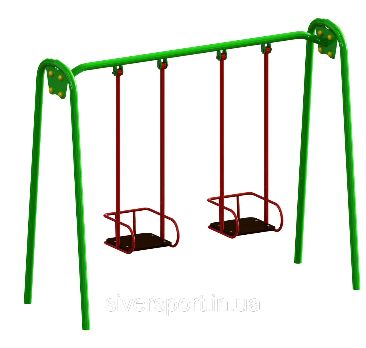 Гойдалка подвійна на жорстких підвісах SiverSport KID312, фото 1