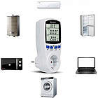 ВАТТМЕТР СЧЕТЧИК ЕНЕРГОПОТРЕБЛЕННЯ З ДБІЛЬМ IZOXIS (23576), фото 5