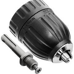 Патрон свердлильний S&R 1,5-13 мм 1/2-20 UNF MEISTER швидкозажимний з перехідником sds-plus