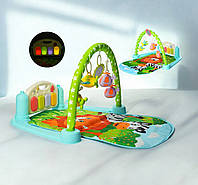 Розвивальний килимок 720*440 мм для немовляти M 5471 з піаніно (світиться)