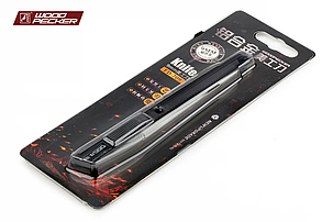 Ніж будівельний 9 мм металевий автофіксатор Woodpecker FD-709, фото 1