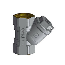 Фільтр механічного очищення косий ITAL 3/4", нікель