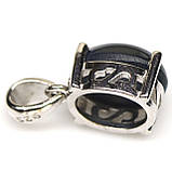 Підвіс. Натуральний зірчастий сапфір. Срібло 925., фото 3