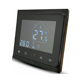 Терморегулятор для теплої підлоги IN-THERM чорний PWT-002 Black WI-FI