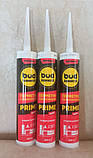 Герметик силіконовий PRIME білий універсальний Budmonster 280ml, фото 5