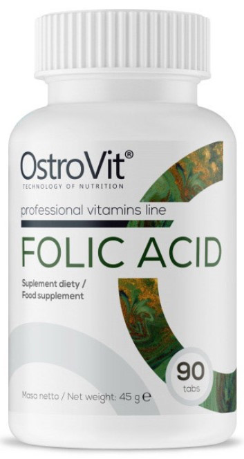Фолієва кислота OstroVit Folic Acid 90 таб