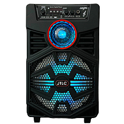 Безпровідна караоке колонка з мікрофоном та RGB-підсвічуванням JTLC JT-816 Чорний 47623