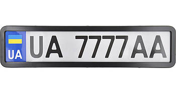 Рамка під номер CarLife (NH430) чорна