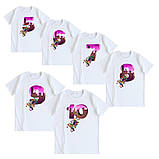 Дитяча футболка з принтом Minecraft pink - 8 років, фото 2