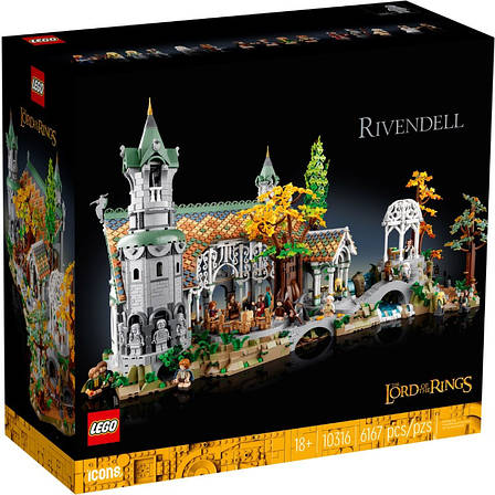 Блоковий конструктор LEGO Володар кілець: Рівенделл (10316), фото 1