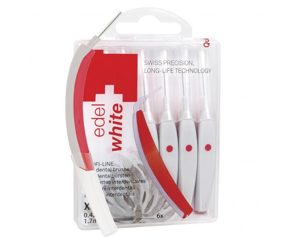 Інтердентальні щітки Edel White Profi-Line XS 0.42/1.7 мм, 6 шт