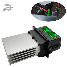 Megane 2 Регулятор оборотів пічки резистор Renault 7701207718 7701048390 6441L2 6441.L2 27761AX010