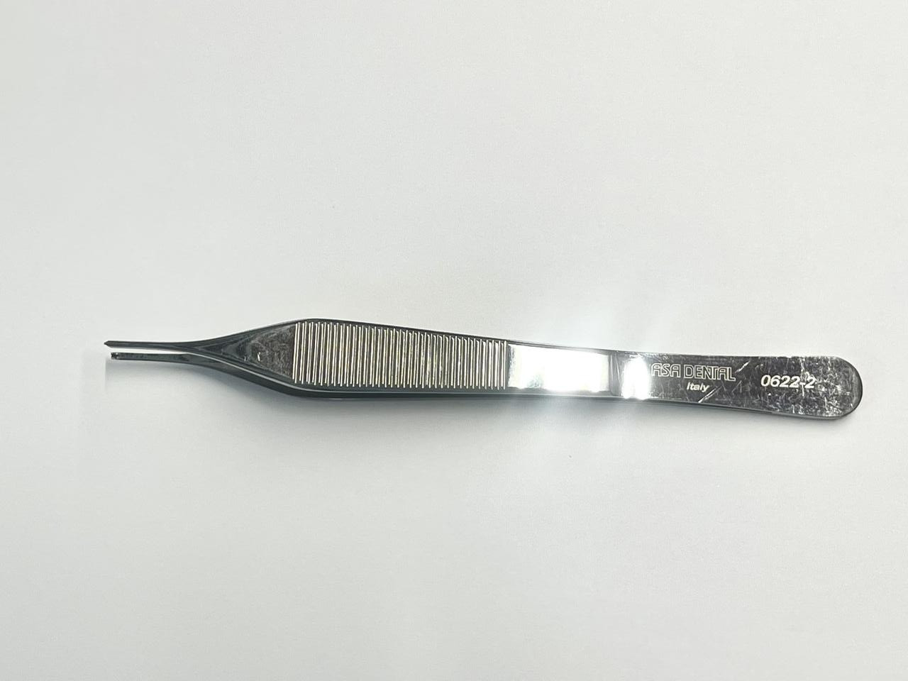 Пінцет хірургічний прямий 1X2 MICRO-ADSON 15 см, Asa Dental Італія