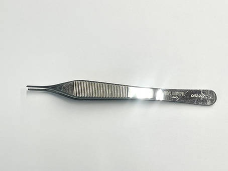 Пінцет хірургічний прямий 1X2 MICRO-ADSON 15 см, Asa Dental Італія, фото 1