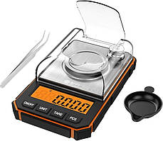Ваги ювелірні Brifit ORIA KA67/K1918B з калібрувальною гирькою, посилений корпус: 50/0.001 g. Німеччина-Китай
