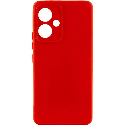 Чехол Silicone Cover Lakshmi Full Camera (AA) для Xiaomi Redmi 13 4G / Poco M6 4G Full camera, Червоний / Red
