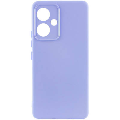 Чехол Silicone Cover Lakshmi Full Camera (AA) для Xiaomi Redmi 13 4G / Poco M6 4G Full camera, Бузковий / Dasheen