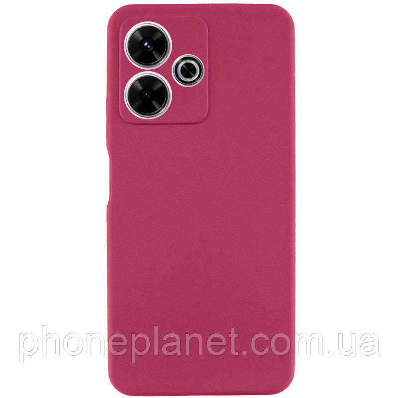 Чехол Silicone Cover Lakshmi Full Camera (AAA) для Xiaomi Redmi 13 4G / Poco M6 4G