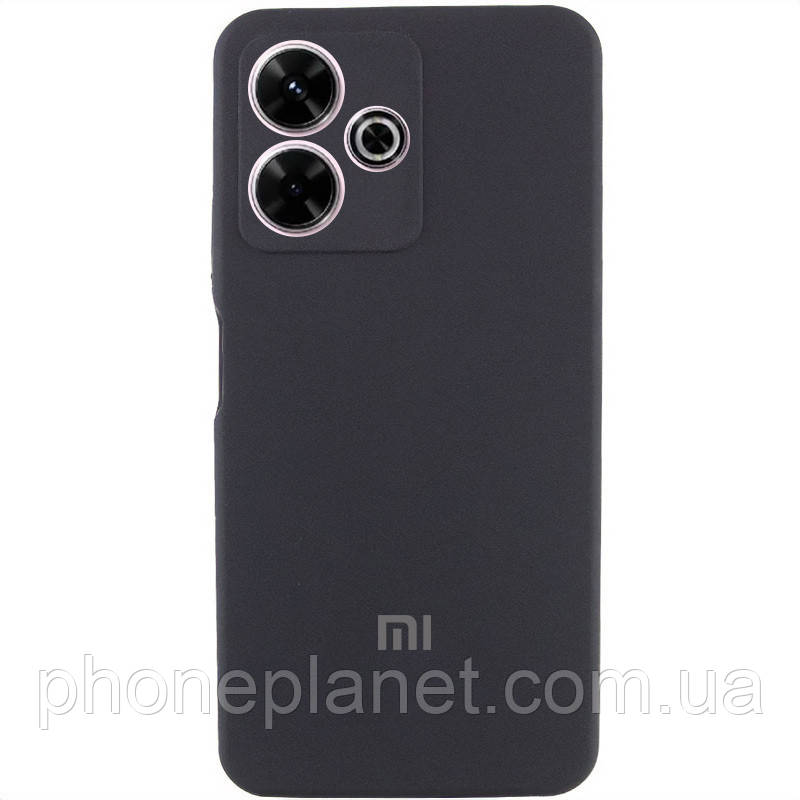 Чехол Silicone Cover Lakshmi Full Camera (AAA) with Logo для Xiaomi Redmi 13 4G / Poco M6 4G