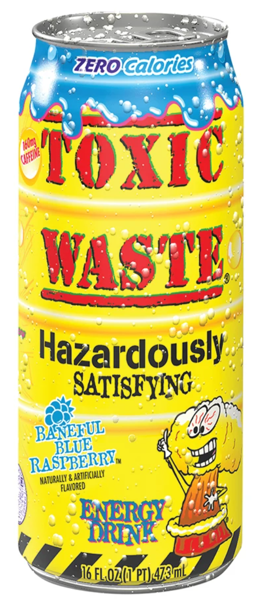 Енергетик Toxic Waste Blue Raspberry 473 мл