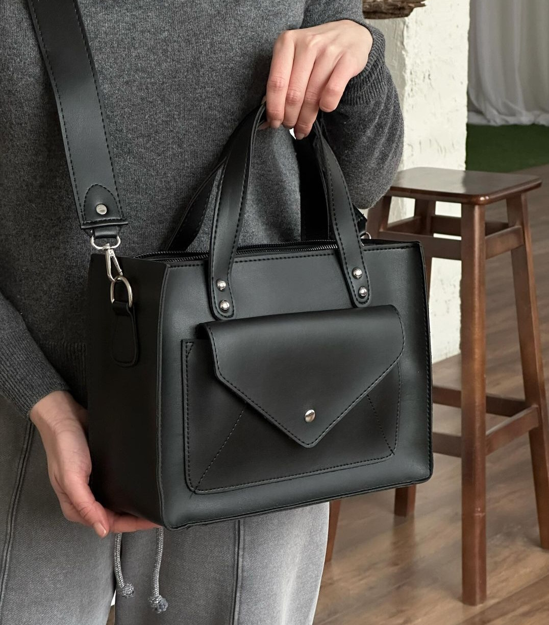 Модні сумки-шопери, фото 1