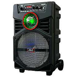 Безпровідна караоке колонка з мікрофоном та RGB-підсвічуванням JTLC JT-819 Чорний 47625
