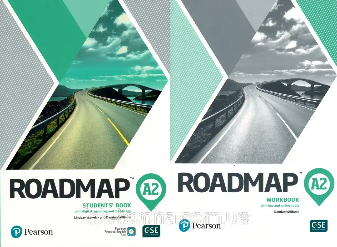 Roadmap A2 Student's book + Workbok (комплект), фото 1