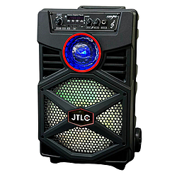 Безпровідна караоке колонка з мікрофоном та RGB-підсвічуванням JTLC JT-820 Чорний 47627