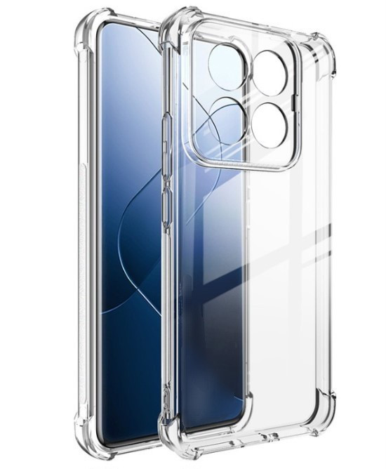 Противоударный прозрачный чехол для Xiaomi 14 Pro 5G, фото 1