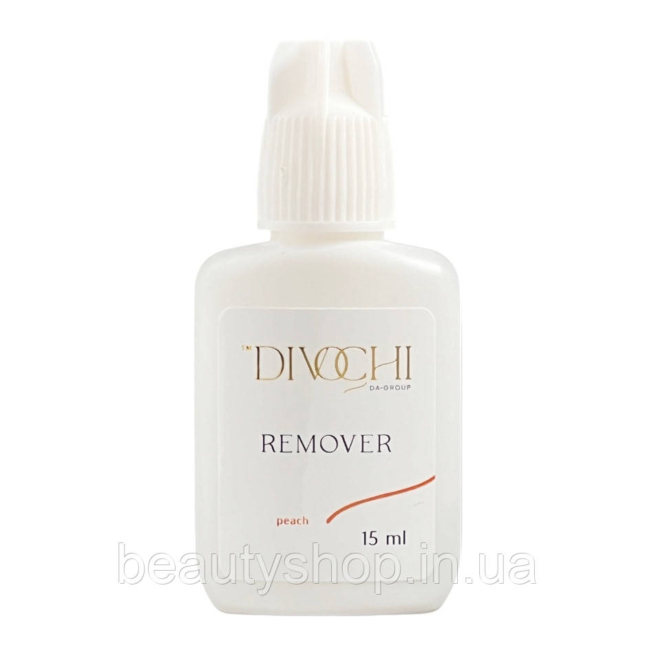 Ремувер гелевий DIVOCHI Персик, 15 мл