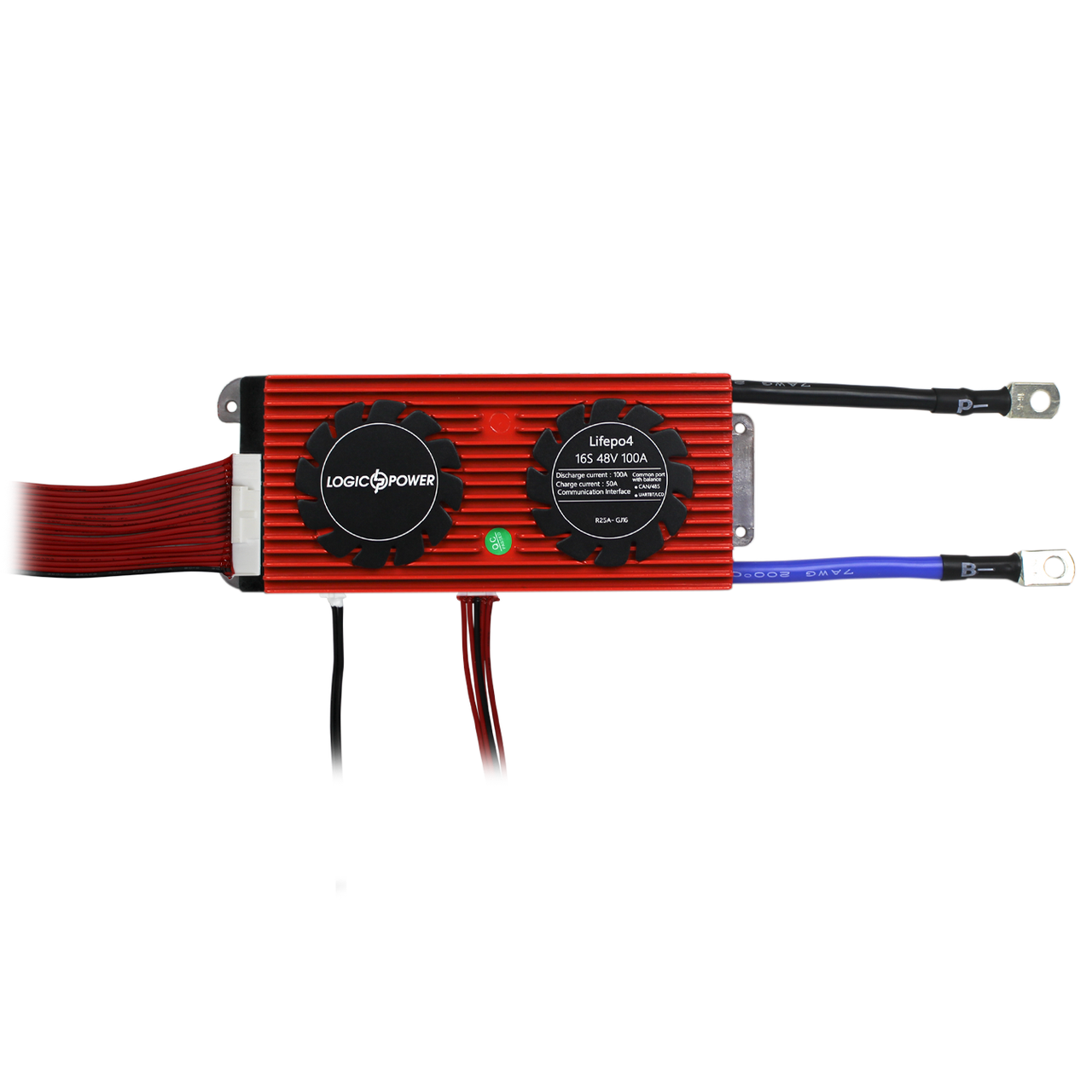 Smart BMS плата LP LiFePO4 48V 16S Dis 100A Ch 50A UART+RS485+CAN, фото 1