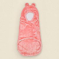 Тепла пелюшка-кокон велсофт на кулірній підкладці Coral