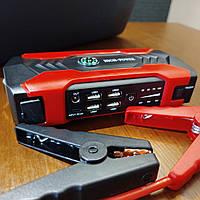 Автономний пусковий пристрій Повербанк для авто 6в1 (бустер Jump Starter) 28000 мА·год