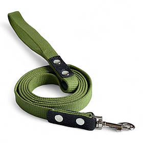 Повідець брезентовий для собаки. Брезентовий повідець 2 метри, 20 мм