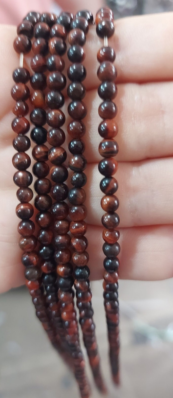 Бичаче око 4 мм приблизно 80 шт якість намистин АВ