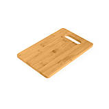 Дошка кухонна COOKING 28*18 см бамбукова для брендування, фото 2