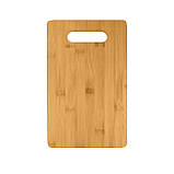 Дошка кухонна COOKING 28*18 см бамбукова для брендування, фото 3