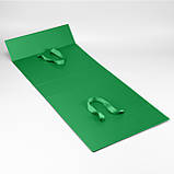 Коробка подарункова самозбірна на магнітах КЕЙС 33х24х10 см зелена, фото 8